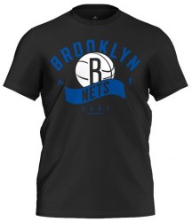 ADIDAS NBA TEAM TEE BROOKLYN NETS